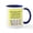 White/Navy Inside, variant on CafePress - Mahjong Mugs - 11 oz Ceramic Mug - Novelty Coffee Tea Cup