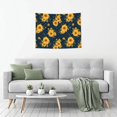 thumbnail image 5 of Kdxio Blue Striped Sunflower A Wall Hanging Tapestries Banner For Bedroom College Dorm Home Living Room Party Decor 29X37 In, 5 of 8