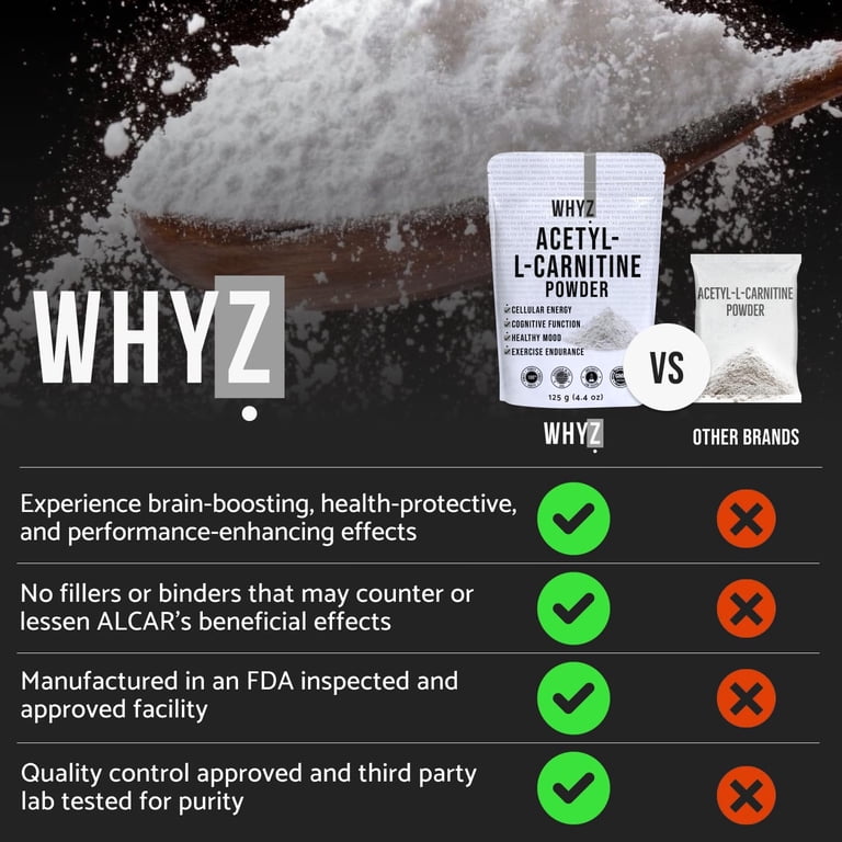 acetyl l carnitine powder benefits L-Carnitine Tartrate Powder Supplement main image 0