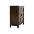thumbnail image 1 of Simpli Home Burlington Bas - Armoire - 2 Tablettes - 2 Portes - Bois - Brun espresso, 1 of 8