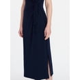 thumbnail image 4 of Time and Tru Women's and Women's Plus Side Tie Midi Dress with Dolman Sleeves, Sizes XS-4X, 4 of 5