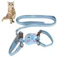 thumbnail image 4 of Harnais pour Chat Anti-Perte, Harnais pour Chat Ajustable Harnais pour Animal Sangle avec Laisse Gilet pour Chat avec Laisse pour Gilet pour Chat pour Animal Bleu,Orange,Vert, 4 of 8