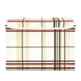 thumbnail image 7 of Yayeee Collapsible Cube Storage Bin with Lid Fabric Closet Decorative Basket with Handles, Cream Plaid, 7 of 7