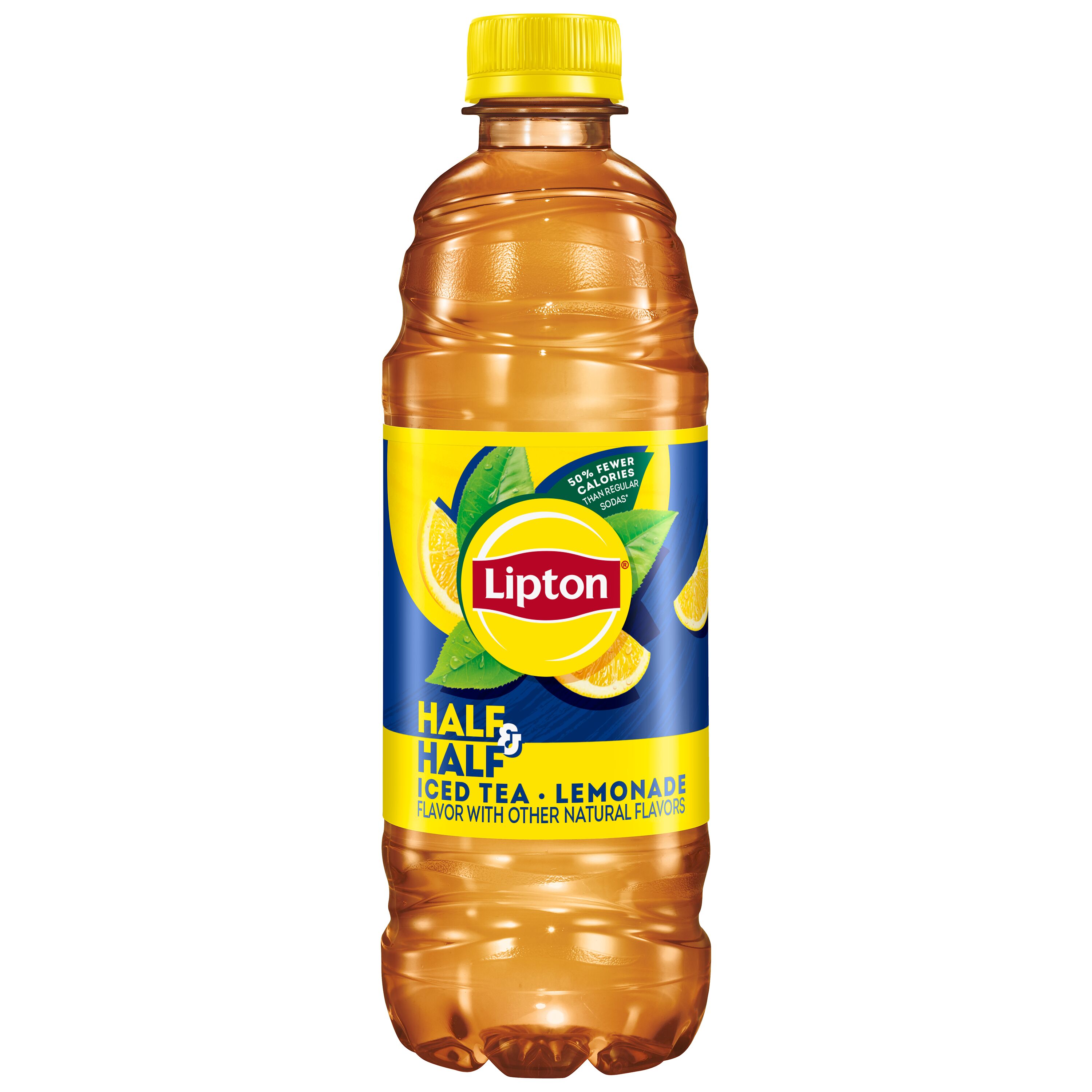 Lipton Half & Half Lemonade Iced Tea, 16.9 fl oz, 12 Pack Bottles - image 3 of 6
