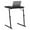 Black, variant on Magshion Tilting TV Tray Foldable Table, 22" Adjustable Height Desk for Eating Dinner Working on Bed & Sofa, White