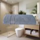 thumbnail image 2 of Toalla Baño Completo Premium Azul Poliéster Concord, 2 of 2