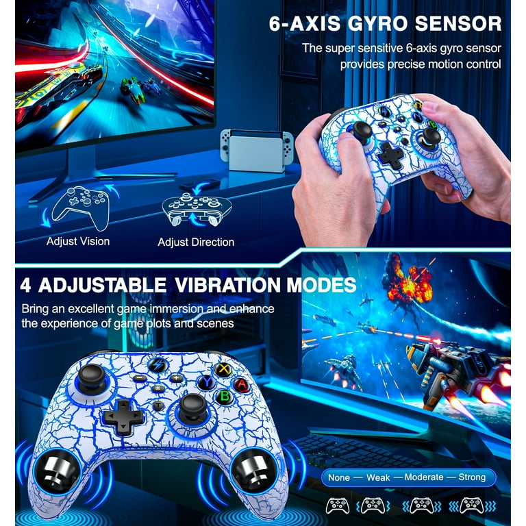 Wireless Pro Controller for Nintendo Switch/Lite/OLED