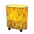 thumbnail image 3 of Eangee Home Design Mini Guyabano Table Lamp, Shade Made Of Guyabano Leaves, 9x5x9 Inches, 3 of 5