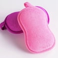 thumbnail image 2 of Esponja de baño de bambú natural para bebé - Paquete de 2 - Esponja ultra suave y absorbente para la piel del bebé, 2 of 5