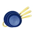 thumbnail image 1 of Juego 3 Sartenes Acero Inoxidable Inducción Fraciel Cristy Antiadherente, 1 of 2
