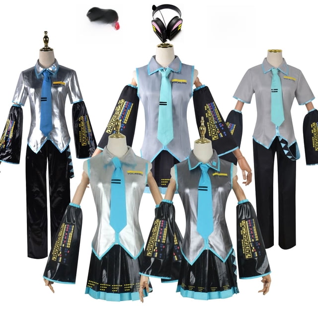 Ropa de cosplay de ídolo virtual, conjunto completo, ropa de juego de rol de animación secundaria