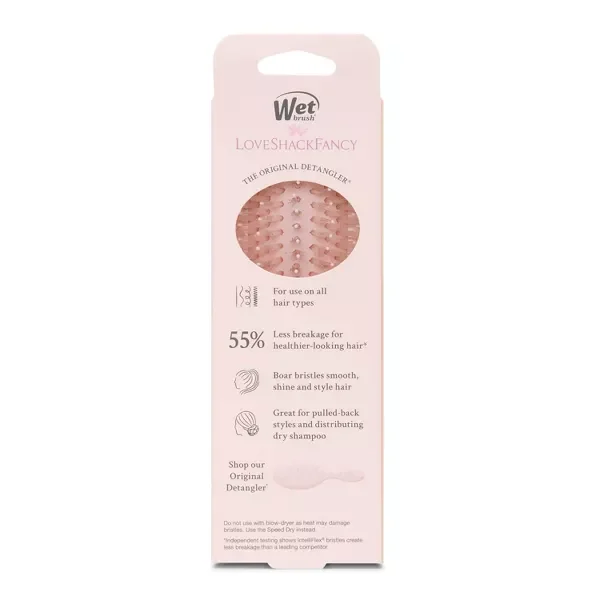 Wet Brush x LoveShackFancy Mini Shine Detangling Hair Brush 