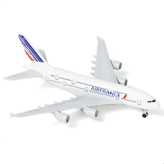 PRIYAL 1/400 for Germany A380 Airplane Model (7-inch L) for Airbus A380 Plane Model Kits with Pre-Built Aircraft Landing Gear and Display Stand for Adults Planes Aviation Gifts or Collection