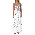 thumbnail image 4 of Taylonsss Robe d'Été pour Femme Fraîche Élégante à Imprimé Artistique à Larges Bretelles Fluide Robe Soleil Bohème Mode Tenue de Plage, 4 of 7
