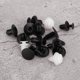 thumbnail image 1 of 100 piezas de clips de retención para automóvil Kit de sujetadores de plástico Clips de remache de guardabarros 6 tamaños más populares Juego de remaches de pasador de empuje automático, 1 of 5