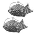 thumbnail image 1 of Herramienta de cocina de hierro Lisol Iron Fish, paquete de 2 unidades, fuente de hierro natural, 1 of 5