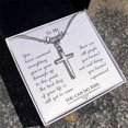 thumbnail image 3 of To My Daughter - You have survived everything you've gone through up to this point - Cross Necklace - Artisan Cross Necklace - Gift Box & Message Card, 3 of 5