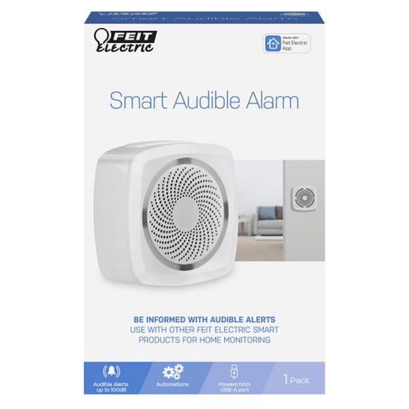 Feit Electric 3010275 Plastic Wireless Entrance Alert, White