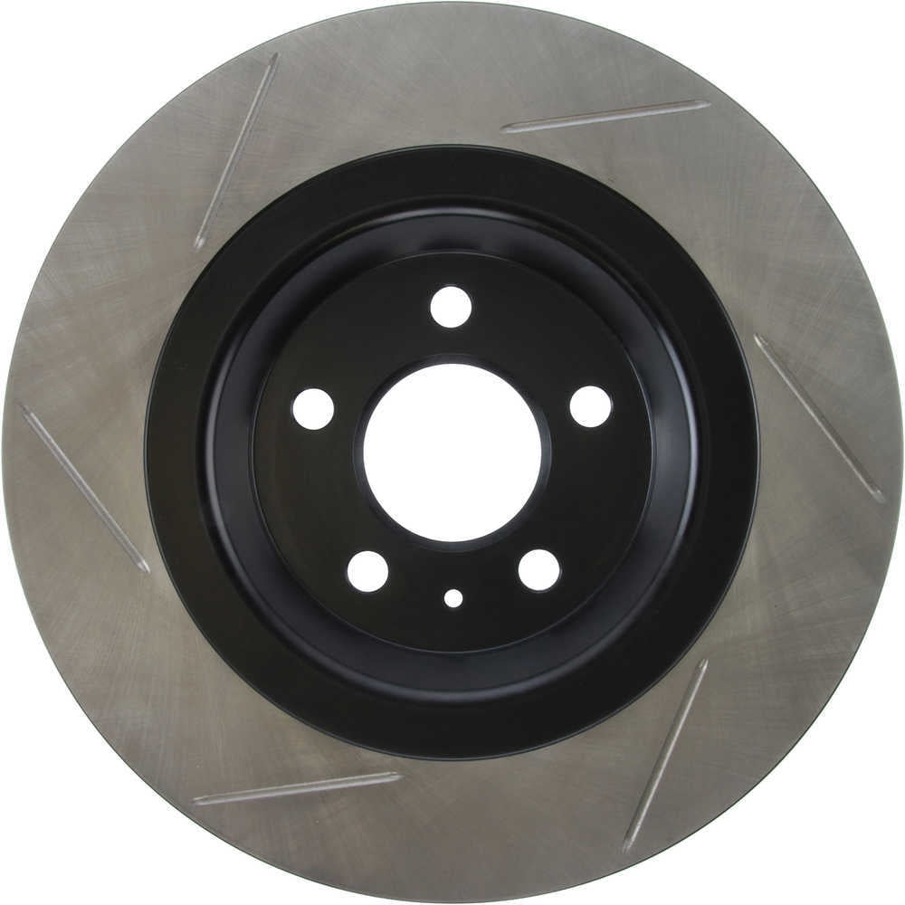 StopTech Power Slot 08-10 Audi S5 Left Rear Slotted Rotor Fits select: 2010 AUDI S4
