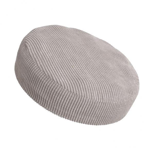 Cubiertas de taburete de barra Gloria 2x Cojín de asiento de silla Protección de cojín gris 35x35x10cm