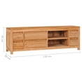 thumbnail image 6 of vidaXL TV Stand 47.2"x11.8"x15.7" Solid Wood Teak, 6 of 8