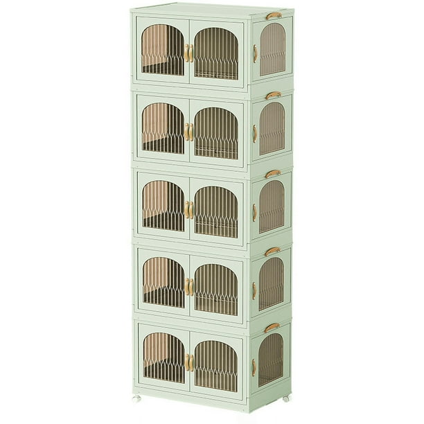 Armario de almacenamiento Armario de almacenamiento Instalación doméstica Armario de almacenamiento plegable para sala de estar Armario para juguetes de niños Armario para refrigerios