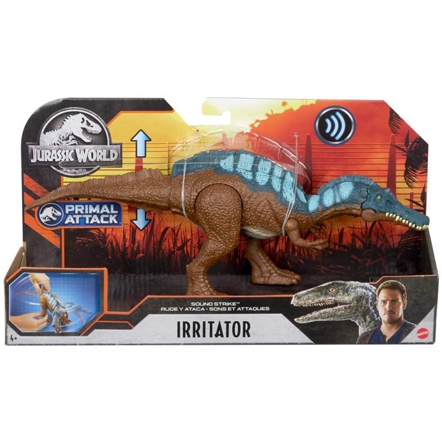JURASSIC WORLD IRRITATOR Jurassic World Ataca y Ruge Irritator