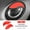 Red, variant on Car Headlight Eyelid Cover for MINI F54 F55 F56 F57 ABS Material Car Exterior Accessories 2pcs, Red