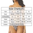thumbnail image 3 of Traje de baño de una pieza para mujer Bikini sexy con estampado de leopardo traje de baño de una pieza, 3 of 6