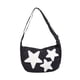 thumbnail image 3 of Bolso bandolera jinwen bolso de compras con cierre de cremallera hombro informal a la moda Negro, 3 of 8