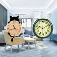 thumbnail image 2 of Reloj de pared,Reloj de pared decorativo para baño y dormitorio.,Reloj de pared,Reloj de pared decorativo con pájaros cantores,Reloj de pared de 10 pulgadas con sonido de pájaros musicales, 2 of 8