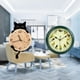 thumbnail image 2 of Reloj de pared,Reloj de pared decorativo para baño y dormitorio.,Reloj de pared,Reloj de pared decorativo con pájaros cantores,Reloj de pared de 10 pulgadas con sonido de pájaros musicales, 2 of 8