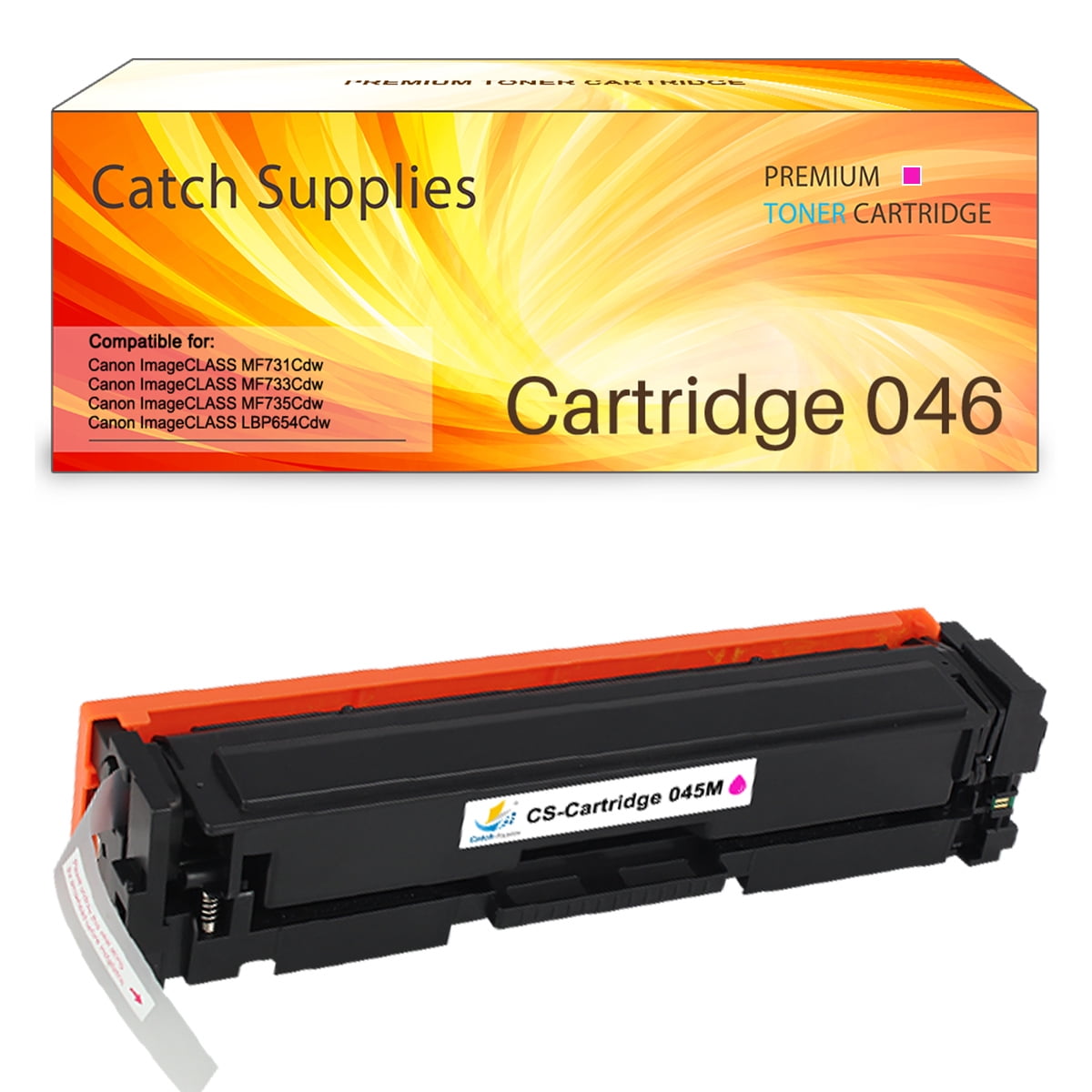 Catch Supplies 1-Pack Compatible Toner for Canon 046 MF733Cdw CRG