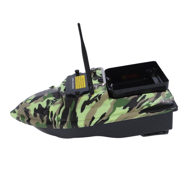 Barco De Cebo De Pesca RC, Control Remoto De 500m, Motor Dual ABS, Luz Nocturna, Control De Crucero Con Batería De 12000mAh Para Pesca