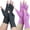 Grey(1pair)+purple(1pair), variant on 2 Pairs Compression Fingerless Gloves for Men and Women, Non-Slip Support Gloves for Everyday Wear