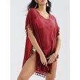 thumbnail image 4 of Argulvti Bikini de Plage pour Femmes, Tenue de Plage Couvre-Maillot à Franges, Robe d'Été pour Dames, 4 of 7