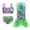 1438Light Green2859, variant on Rggeeun Toddler Children Dress Performance Dress Fishtail Dress Summer Girls Beach Fishtail Dress Cute Casual O-Neck Sundress