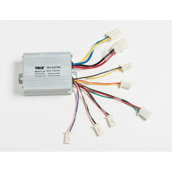 350W 24V DC YALU 22A Variable Speed Controller f scooter electric brush motor