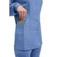thumbnail image 3 of Cherokee Snap Front Scrub Jackets for Women, Workwear Revolution Soft Stretch WW310, 3 of 9