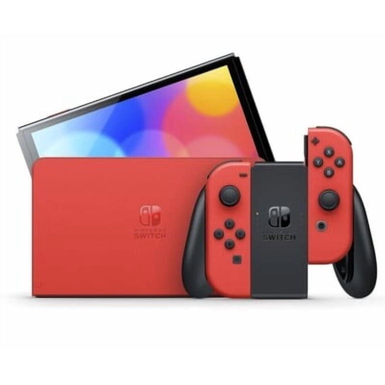 Nintendo Switch OLED Mario Red Special Edition (JP Console) Bundle