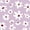2 - Fleur Violette, variante sur Gogreen Ensemble de Housse de Couette Grand, Microfibre Douce et Respirante 3 Pcs Ensembles de Literie Grand, Motif Housse de Couette Grand Confortable, avec Fermeture Éclair (Grand)