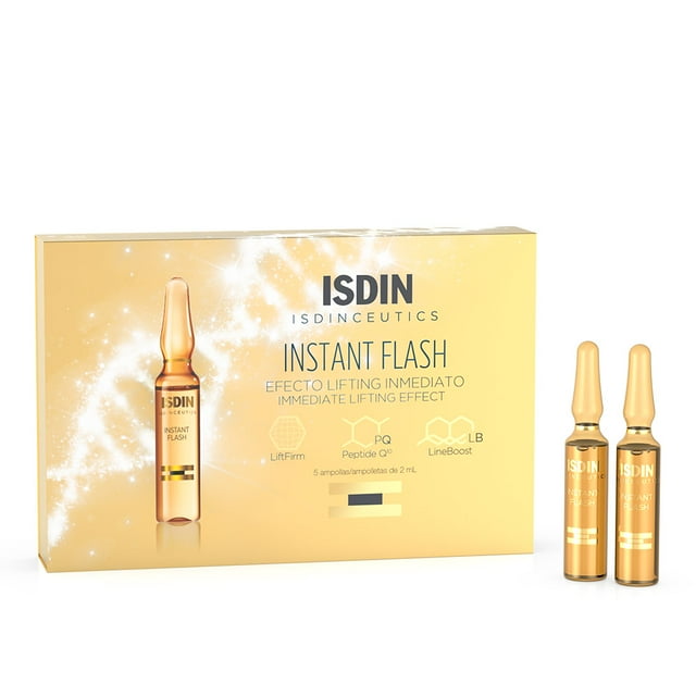 ISDINCEUTICS INSTANT FLASH Isdin INSTANT FLASH AMP 2 ML C/5