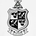 thumbnail image 3 of CafePress - Delta Chi Black And White Coat Of Arms Baseball Jersey - Cotton Baseball Jersey, 3/4 Raglan Sleeve Shirt, 3 of 4