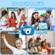 thumbnail image 5 of Cámara para niños, cámara digital para niños con pantalla HD de 20MP 1080P para niñas y niños de 3 a 13 años Regalo para niños Navidad Año Nuevo Juguetes Rosa Afortunado Sencillez, 5 of 6