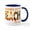 White/Navy Inside, variant on CafePress - Florida Panama City Beach Mugs - 11 oz Ceramic Mug - Novelty Coffee Tea Cup
