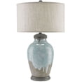 thumbnail image 3 of Blue-Green Gray Hiroshi Gray Chatswood Table Lamp, 3 of 4