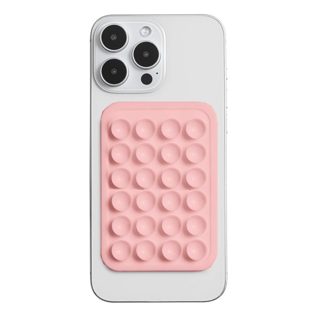 Funda de silicona con ventosa para teléfono con soporte JSmirlly para iPhone/Android