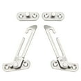 thumbnail image 2 of 2pcs Adjustable Window Limiters 304 Stainless Steel Window Restrictor Clips Safety Locks Smooth Bottom Secure Install, 2 of 8