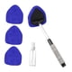 thumbnail image 2 of Kit de herramientas para limpiar parabrisas de coche, limpiador de ventanas ligero y multiusos para coche Almohadilla de microfibra azul, 2 of 8
