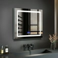thumbnail image 2 of Lexora Home Bracciano 30" x 36" LED Medicine Cabinet with Defogger, 2 of 7